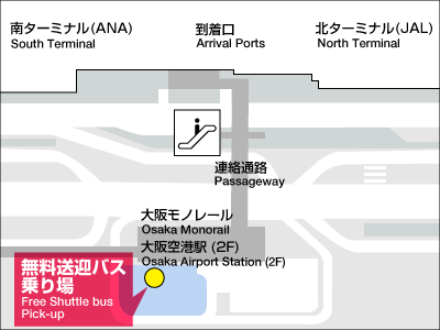 Free shuttle bus information place