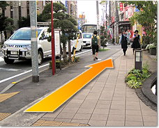 三島駅バス乗り場までの道のり